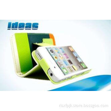 Flip Apple iPhone Leather Cases Stand Case / Wallet Cover F